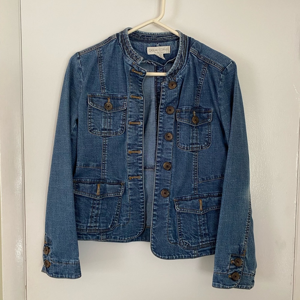 Casual corner jean jacket